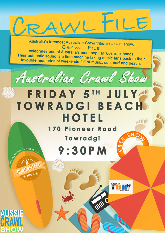 Aussie Crawl Show @ Towradgi Beach Hotel